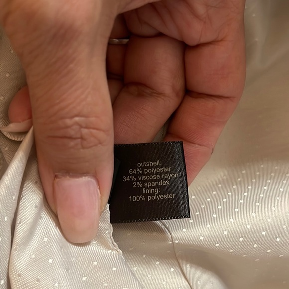 The Limited Cream Blazer with Pockets - Picture 12 of 13